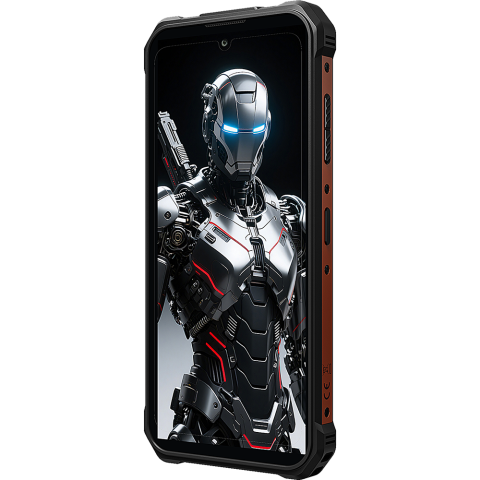 Fossibot F110 Pro 5G Dual SIM 6.75-inch IPS 8-Core Dimensity 6300 8GB RAM + 128GB NFC 128dB Big Speaker 10000mAh IP68/IP69K Android 15 Orange [1]