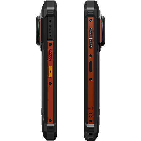 Fossibot F110 Pro 5G Dual SIM 6.75-inch IPS 8-Core Dimensity 6300 8GB RAM + 128GB NFC 128dB Big Speaker 10000mAh IP68/IP69K Android 15 Orange [6]