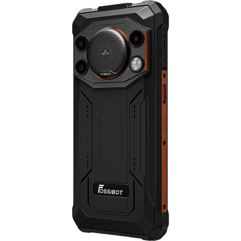 Fossibot F110 Pro 5G Dual SIM 6.75-inch IPS 8-Core Dimensity 6300 8GB RAM + 128GB NFC 128dB Big Speaker 10000mAh IP68/IP69K Android 15 Orange [4]