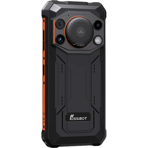 Fossibot F110L 4G Dual SIM 6.75-inch IPS Octa-Core 4GB + 128GB NFC 128dB Big Speaker 10000mAh IP68/IP69K Android 15 Orange [4]