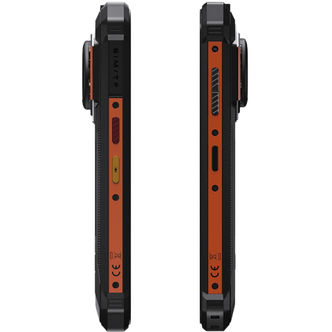 Fossibot F110L 4G Dual SIM 6.75-inch IPS Octa-Core 4GB + 128GB NFC 128dB Big Speaker 10000mAh IP68/IP69K Android 15 Orange [5]