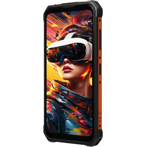 Fossibot F110L 4G Dual SIM 6.75-inch IPS Octa-Core 4GB + 128GB NFC 128dB Big Speaker 10000mAh IP68/IP69K Android 15 Orange [2]