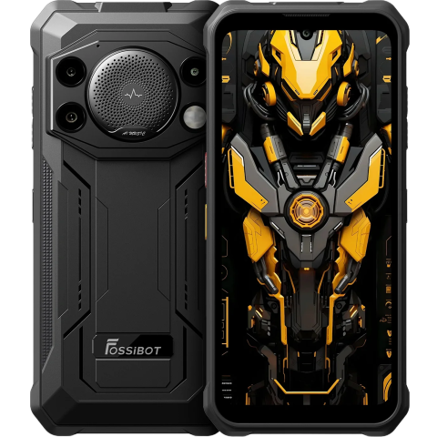 Fossibot F110L 4G Dual SIM 6.75-inch IPS Octa-Core 4GB + 128GB NFC 128dB Big Speaker 10000mAh IP68/IP69K Android 15 Black [2]