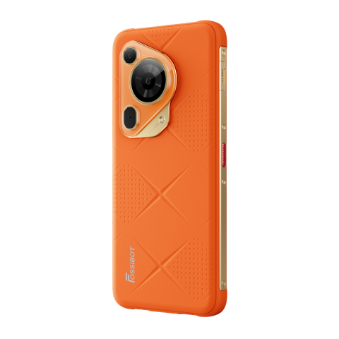 Telefon Fossibot F112 Pro Slim 5G 256GB 7150mAh NFC Android 14 Orange [2]