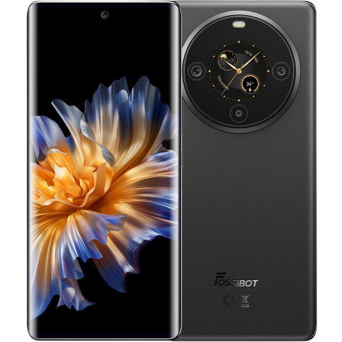 Telefon Fossibot S3 Pro 4G 6.67' AMOLED Curved 5000mAh NFC Android 14 Black [1]