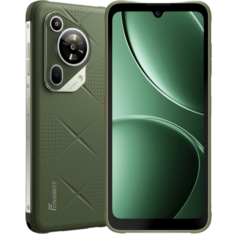 Telefoane & Tablete Fossibot - Telefon Fossibot F112 Pro Slim 5G 256GB 7150mAh NFC Android 14 Green