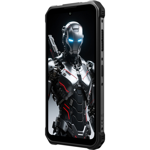 Telefon Fossibot F110 Pro 5G Dual SIM 6.75-inch IPS 8-Core Dimensity 6300 8GB RAM + 128GB NFC 128dB Big Speaker 10000mAh IP68/IP69K Android 15 Gray [1]
