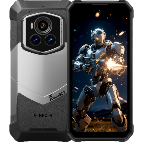 Telefon Fossibot F107 Pro 5G 6.95' 120Hz 30GB RAM/512GB 28000mAh NFC IP68/IP69K Android 15 [1]