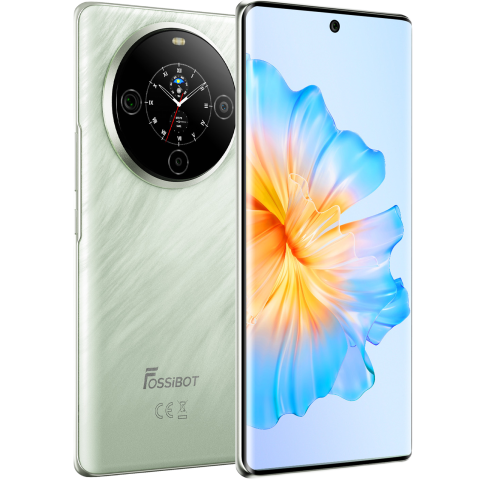 Telefoane & Tablete Fossibot - Telefon Fossibot S3 Pro 4G 6.67' AMOLED Curved 5000mAh NFC Android 14 Green