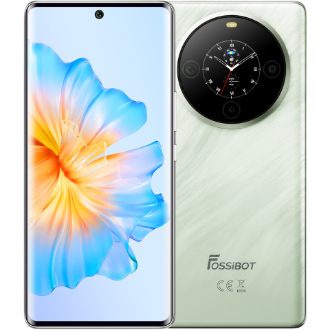 Telefon Fossibot S3 Pro 4G 6.67' AMOLED Curved 5000mAh NFC Android 14 Green [1]