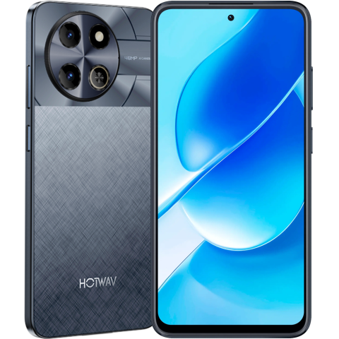 Telefoane & Tablete Hotwav - Telefon Hotwav Note 18 GT 4G 256GB 7.2-inch 120Hz 6200mAh NFC Android 15 Black