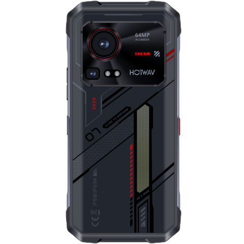 Telefon Hotwav Hyper 7 Dimensity 7050 5G 256GB NFC RGB Light Black [5]