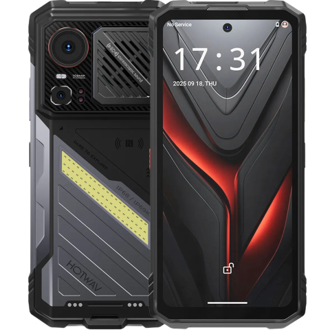 Produse Hotwav - Telefon Hotwav Hyper 8 Pro, 5G, 6.8" 120Hz, Dimensity 7050, 12GB RAM, 512GB, NFC, 12000mAh, Android 15