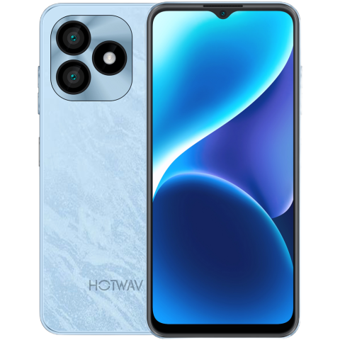 Telefoane & Tablete Hotwav - Telefon Hotwav Note 15 4G 5160mAh Android 14 Ocean Blue