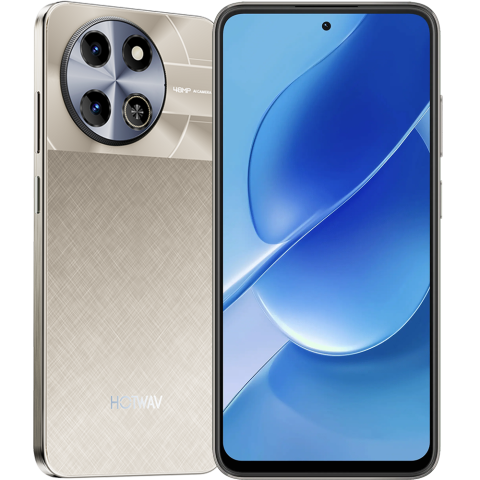 Telefoane & Tablete Hotwav - Telefon Hotwav Note 18 GT 4G 256GB 7.2-inch 120Hz 6200mAh NFC Android 15 Gold