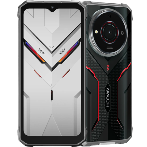 Telefoane & Tablete Hotwav - Telefon Hotwav T7s 4G 128GB 6.52-inch 6280mAh IP68/IP68K Android 13 Mecha Black