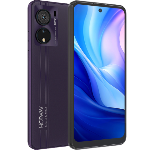 Telefoane & Tablete Hotwav - Telefon Hotwav Note 12 EF 4G Octa-Core 12GB RAM/128GB 6.8-inch 90Hz 5160mAh Android 14 Purple