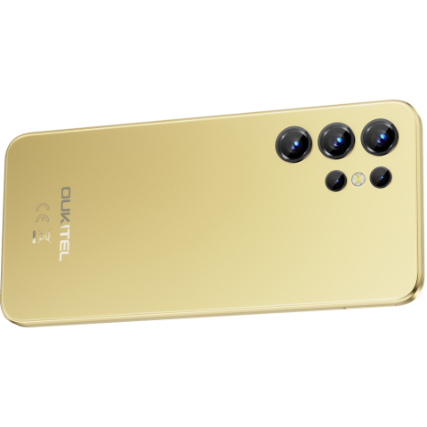 Telefon Oukitel C1 (2025), 4G, IPS 6.56-inch 90Hz, 16GB RAM / 128GB, 5150mAh, Android 15, Gold [12]