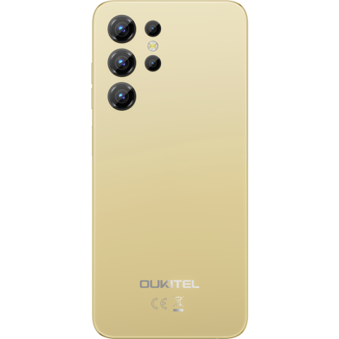 Telefon Oukitel C1 (2025), 4G, IPS 6.56-inch 90Hz, 16GB RAM / 128GB, 5150mAh, Android 15, Gold [4]