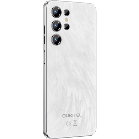 Telefon Oukitel C1 (2025), 4G, IPS 6.56-inch 90Hz, 16GB RAM / 128GB, 5150mAh, Android 15, White [9]