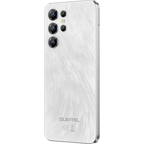 Telefon Oukitel C1 (2025), 4G, IPS 6.56-inch 90Hz, 16GB RAM / 128GB, 5150mAh, Android 15, White [11]