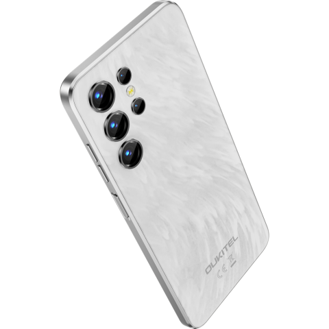 Telefon Oukitel C1 (2025), 4G, IPS 6.56-inch 90Hz, 16GB RAM / 128GB, 5150mAh, Android 15, White [4]