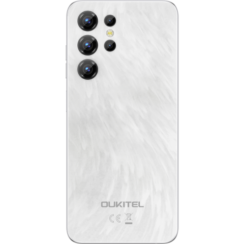 Telefon Oukitel C1 (2025), 4G, IPS 6.56-inch 90Hz, 16GB RAM / 128GB, 5150mAh, Android 15, White [5]