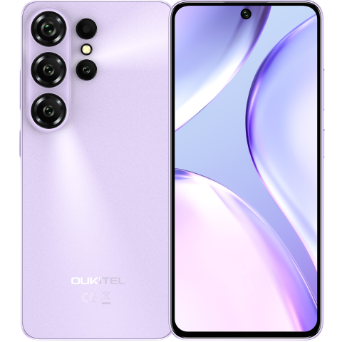 Produse Oukitel - Telefon Oukitel C26, 4G, Dual SIM, 6.63" 90Hz, Octa-Core T615, 6GB RAM, 128GB, 5150mAh, Android 16, Sky Blue