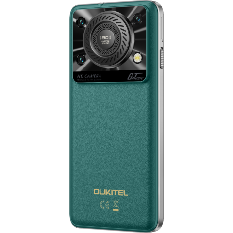Telefon Oukitel C60 Pro, 4G, Octa-Core, 6.88' HD+ 90Hz, 24GB RAM / 256GB, 8D Sound, 10000mAh, NFC, Android 15, Green [6]