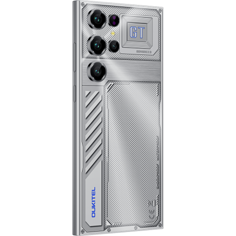 Telefon Oukitel C61 GT, 4G, Octa-Core, 6.88" IPS 90Hz, 16GB RAM / 128GB, 5150mAh, NFC, Android 15, Silver [5]