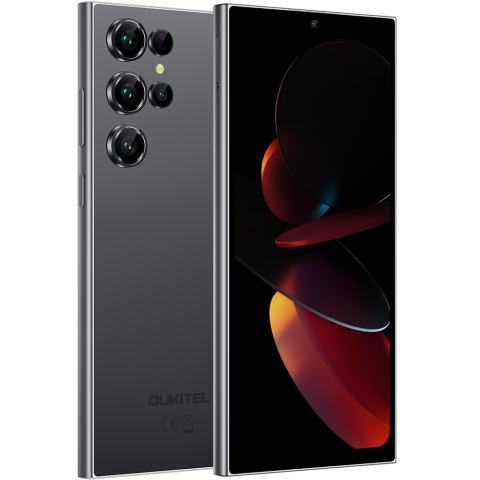 Telefoane & Tablete Oukitel - Telefon Oukitel C61 Pro, 4G, Octa-Core, 6.88' HD+ 90Hz, 24GB RAM / 256GB, 5150mAh, NFC, Android 15, Gray