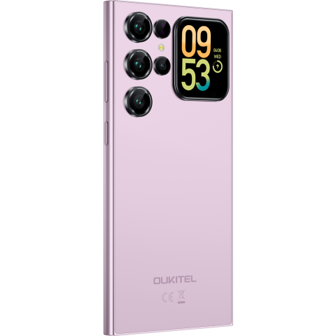 Telefon Oukitel C62, 4G, Octa-Core, Dual Display 6.88' HD+ 90Hz, 20GB RAM/128GB, 5150mAh, Android 15, Pink [5]