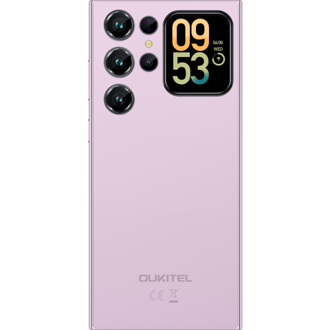 Telefon Oukitel C62, 4G, Octa-Core, Dual Display 6.88' HD+ 90Hz, 20GB RAM/128GB, 5150mAh, Android 15, Pink [9]