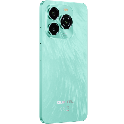Telefon Oukitel C65, Dual SIM, 4G, Octa-Core, 6.7-inch HD+ 90Hz, 16GB RAM / 128GB, 5150mAh, NFC, Android 15, Green [1]