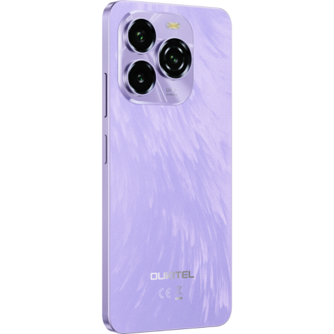 Telefon Oukitel C65, Dual SIM, 4G, Octa-Core, 6.7-inch HD+ 90Hz, 16GB RAM / 128GB, 5150mAh, NFC, Android 15, Purple [1]