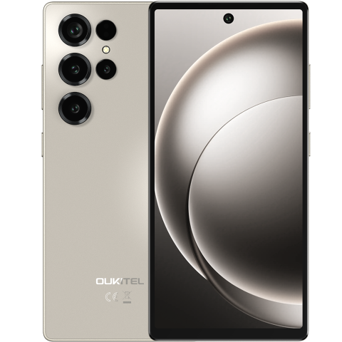 Telefoane Mobile Oukitel - Telefon Oukitel C66, 4G, 6.73" 120Hz, Octa-Core T615, 8GB RAM, 256GB, NFC, 64MP, Android 16, Titanium Gray