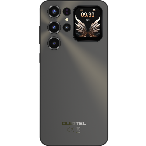 Telefon Oukitel C68 Plus, 4G, Octa-Core, Dual Display 7.2" 120Hz + 1.81" IPS, 16GB RAM 128GB, NFC, 6000mAh, Android 15, Grey [8]