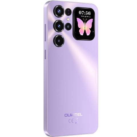 Telefon Oukitel C68 Plus, 4G, Octa-Core, Dual Display 7.2" 120Hz + 1.81" IPS, 16GB RAM 128GB, NFC, 6000mAh, Android 15, Purple [9]