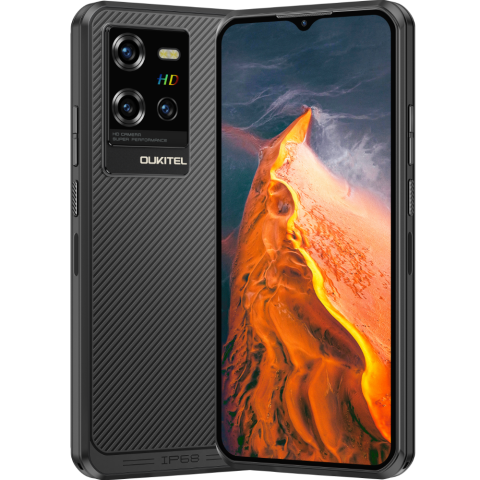 Telefoane & Tablete Oukitel - Telefon Oukitel WP50, 5G, Octa-Core Dimensity 6100+, 6.6' HD+, 16GB RAM, 256GB, NFC, IP69/IP69K, Android 14, Black
