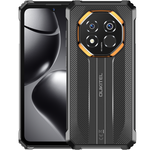 Telefon Oukitel G7, 4G, Dual SIM, 6.52" HD+ 90Hz, Octa-Core T615, 4GB RAM, 64GB, 10600mAh, Android 16, Black [1]