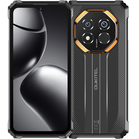Telefoane Mobile Oukitel - Telefon Oukitel G7, 4G, Dual SIM, 6.52" HD+ 90Hz, Octa-Core T615, 4GB RAM, 64GB, 10600mAh, Android 16, Black