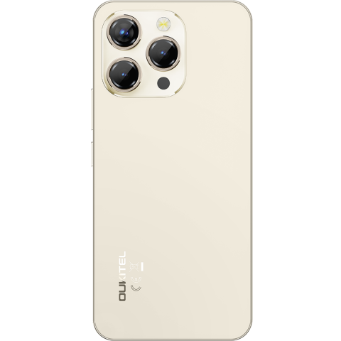 Telefon Oukitel P1 4G 6.7" AMOLED 120Hz 8GB RAM 256GB NFC Android 15 Gold [1]