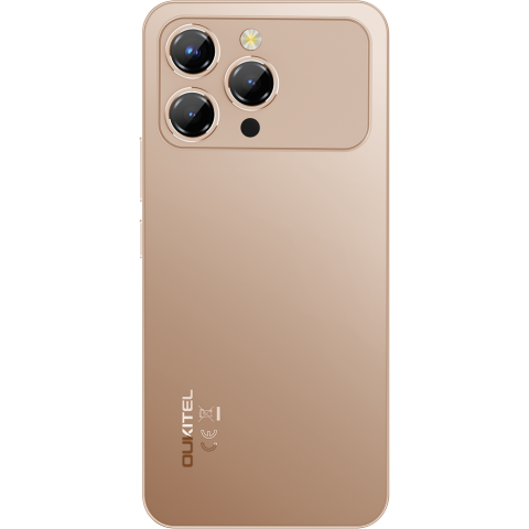 Telefon Oukitel P1 Pro, 4G, 6.7' AMOLED FHD+ 120Hz, 32GB RAM / 512GB, 5150mAh, NFC, Android 15, Gold [10]