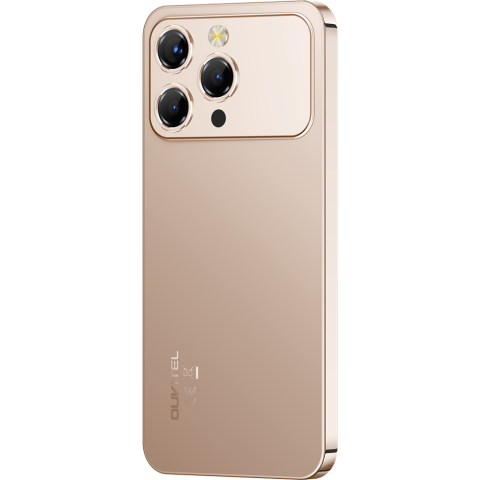 Telefon Oukitel P1 Pro, 4G, 6.7' AMOLED FHD+ 120Hz, 32GB RAM / 512GB, 5150mAh, NFC, Android 15, Gold [5]