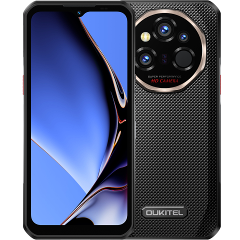 Telefon Oukitel WP55 Ultra, 5G, Dual SIM, 6.6" 120Hz, MTK Dimensity 7025, 12GB RAM, 512GB, NFC, Camera Thermal + RGB, 11000mAh, Android 15 [1]