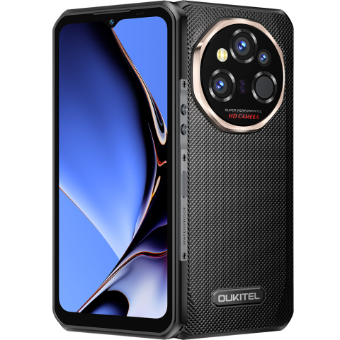 Telefon Oukitel WP55 Ultra, 5G, Dual SIM, 6.6" 120Hz, MTK Dimensity 7025, 12GB RAM, 512GB, NFC, Camera Thermal + RGB, 11000mAh, Android 15 [0]