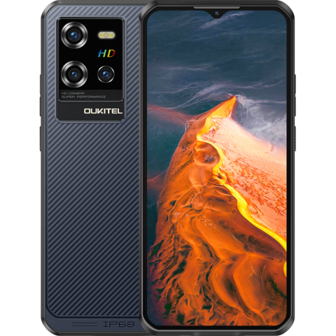 TELEFOANE & TABLETE - Telefon Oukitel WP50 5G Dual SIM 6.6-inch 8-Core 16GB RAM + 256GB NFC GPS IP68/IP69K Android 14 Blue