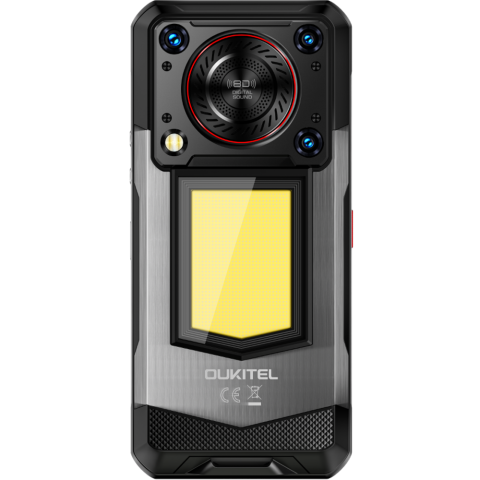 Telefon Oukitel WP56, 5G, Octa-Core Dimensity 7050, 6.8' FHD+ 120Hz, 256GB, 16000mAh, NFC, IP69/IP69K, Android 15, Black [8]