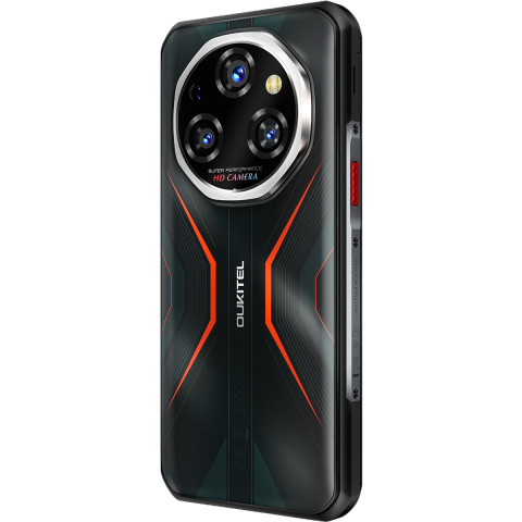 Telefon Oukitel WP55 Pro, 5G, Dual SIM, 6.6" 120Hz, MTK Dimensity 7025, 16GB RAM, 512GB, NFC, Camera 108MP Night Vision, 11000mAh, Android 15, Orange [5]