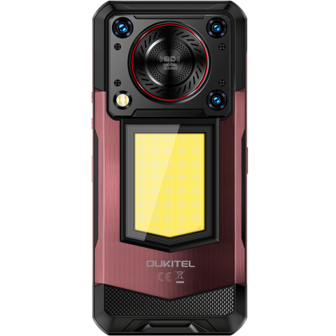 Telefon Oukitel WP56 Red 5G Octa-Core 6.8" IPS 120Hz 32GB RAM 512GB 16000mAh NFC IP68/IP69K Android 15 [8]